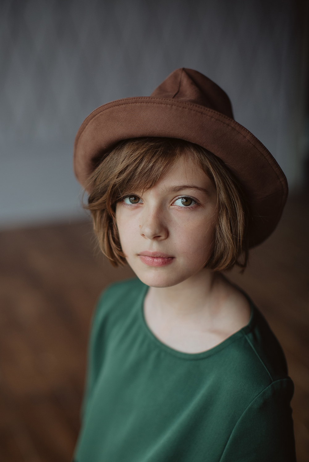 Панама коричневая