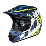 Base MX / Матовый / Сине-белый-hiviz