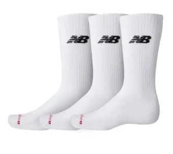 Теннисные носки New Balance Everyday Crew 3P - white