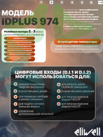 Контроллер холодильного оборудования IDPlus 974 NTC 230 V,3 реле управления