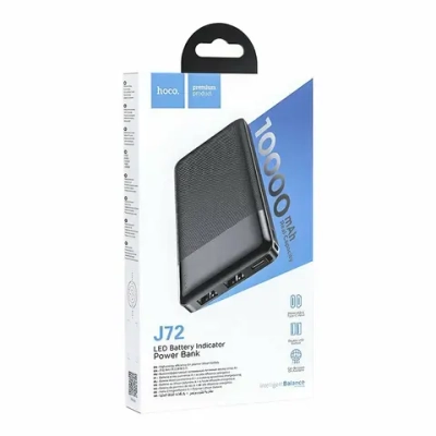 Портативный аккумулятор Hoco J72, 10000mAh, Черный