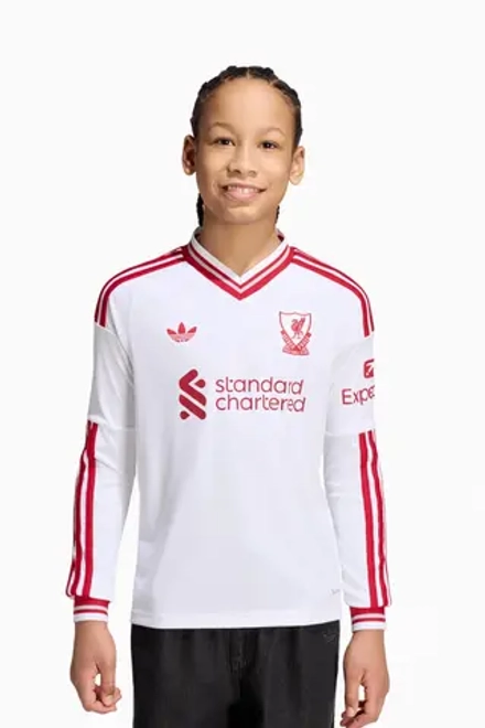 Футболка с длинными рукавами adidas Liverpool FC 26/27 Away Junior - белый