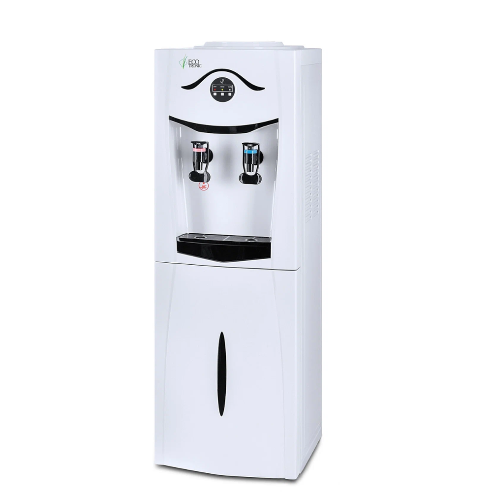 Кулер Ecotronic K21-LF white+black с холодильником