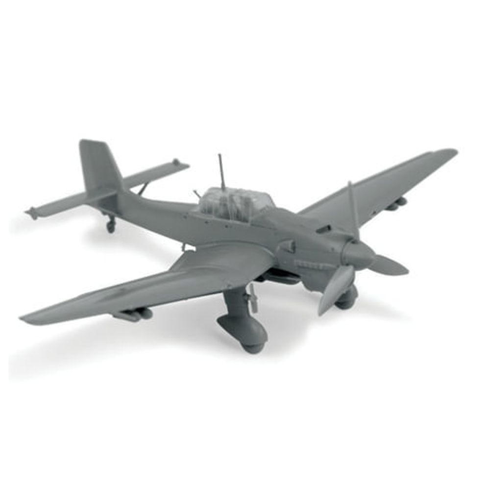 Модель для сборки САМОЛЕТ "Бомбардировщик немецкий JU-87B4", масштаб 1:72, ЗВЕЗДА, 7306
