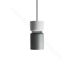 Pendant design lamp  ASPEN S17 by B.Lux (White+Grey)