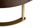 Комод Garda Decor коричневый 165*44,5*71 см