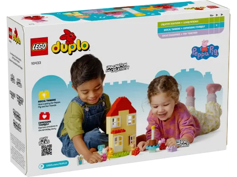 Конструктор LEGO Duplo 10433 Peppa Pig Домик для празднования дня рождения