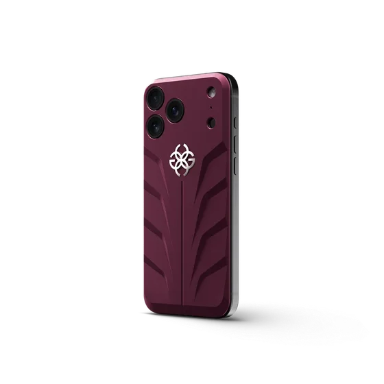 Чехол для iPhone 18 на магните - RSR18 - BURGUNDY