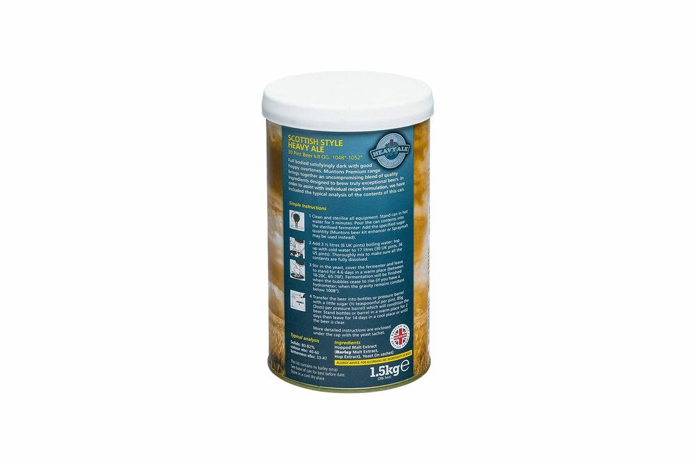 Солодовый экстракт Muntons "Scottish Heavy Ale", 1,5 кг