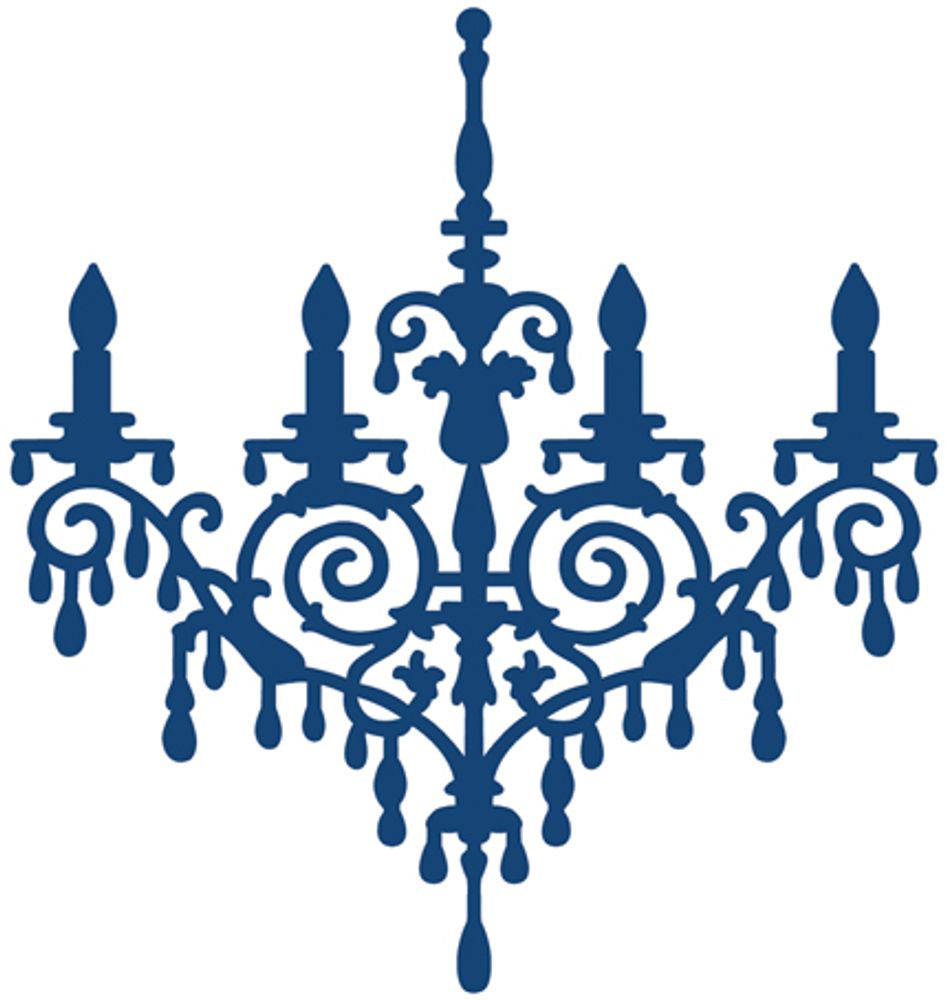 Нож фигурный для вырубки Канделябр, Tattered Lace