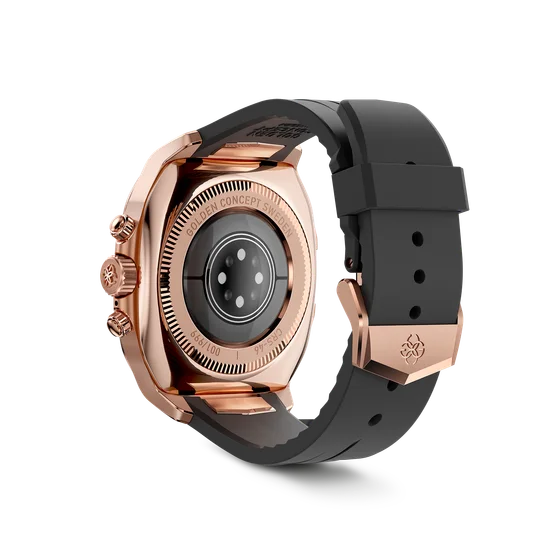 Корпус для Apple Watch CRS46 - Розовое золото/Чёрный