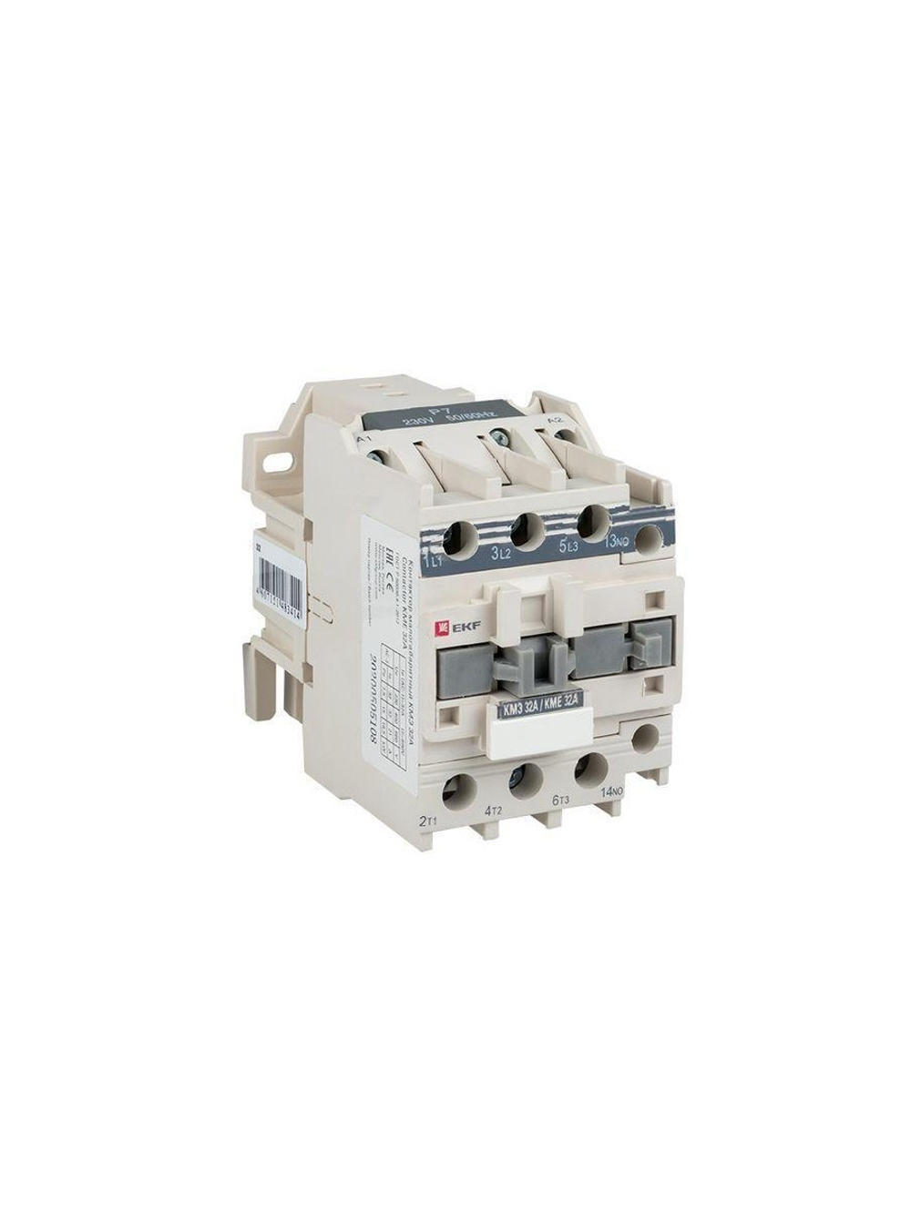 Контактор КМЭ 32А кат. 220В AC 1НО EKF ctr-s-32-220