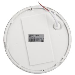 Светильник ЖКХ светодиодный ЭРА SPB-1-12 (W) P54 12Вт 960Лм 4000К D180 круглый IK08 антивандальный | Светильники ЖКХ IP54