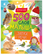Первая фотокнига малыша. 500 слов малыша. Запуск речи
