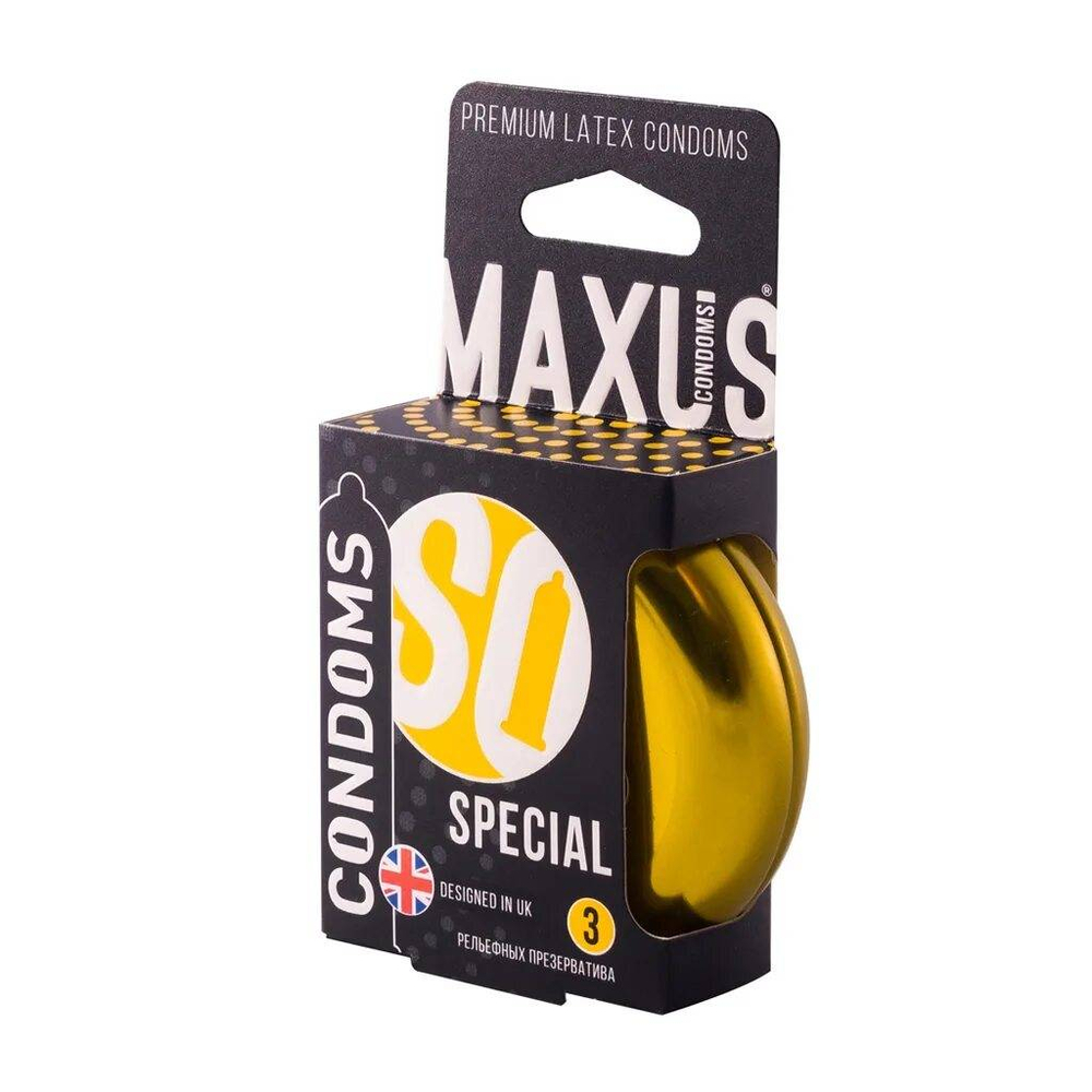 Презервативы Maxus Special, 3 шт.