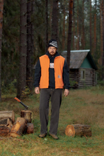 Жилетка Called a Garment Grid-Tex Vest "Pumpkin"