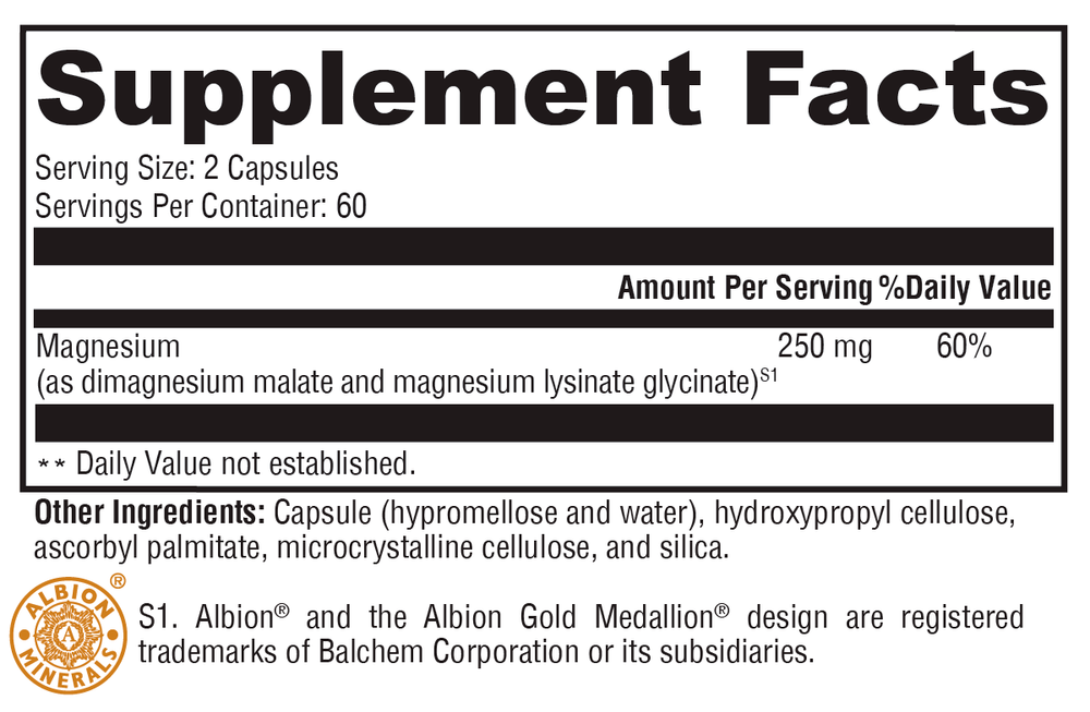 OptiMag® 125 120 Capsules