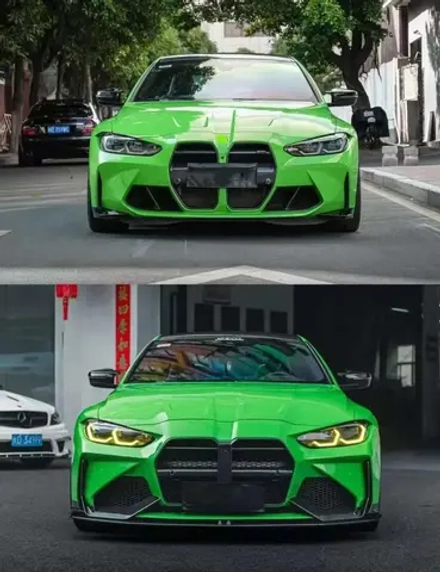 Карбоновый передний бампер для BMW M4 G82 2020+ БМВ
