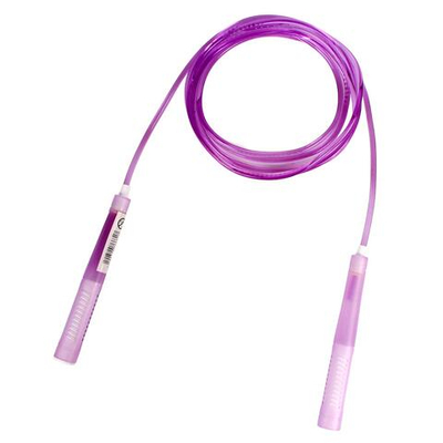 Скакалка 2.7 м, прозачная, PVC, ручка 16 см, с-30246