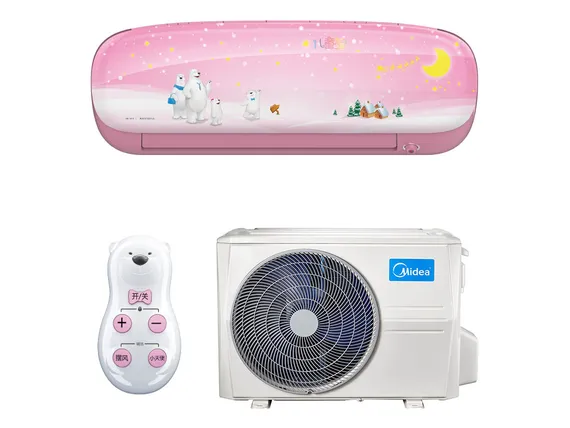 Инверторная сплит-система Midea Кидс Стар (Kids Star) MSEAAU-09HRFN1(SP)/MOA01-09HFN1