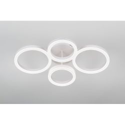 Светильник потолочный светодиодный Rivoli Juniper 6187-702 LED 75 Вт 3000-6000К белый с пультом | Rivoli