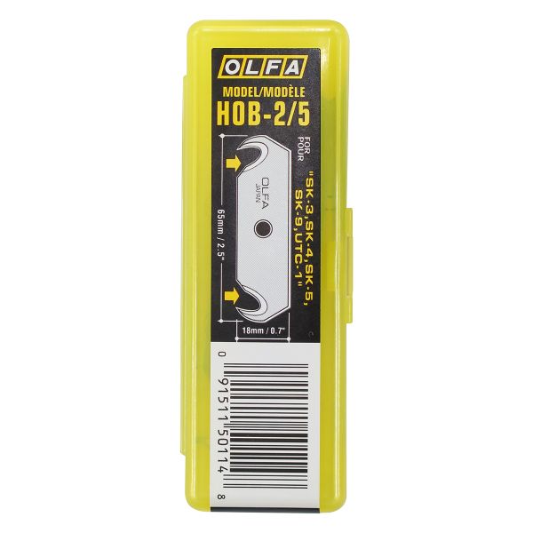 Запасное лезвие крюковидное для ножа SK-4/SK-5/SK-9, 5 шт
