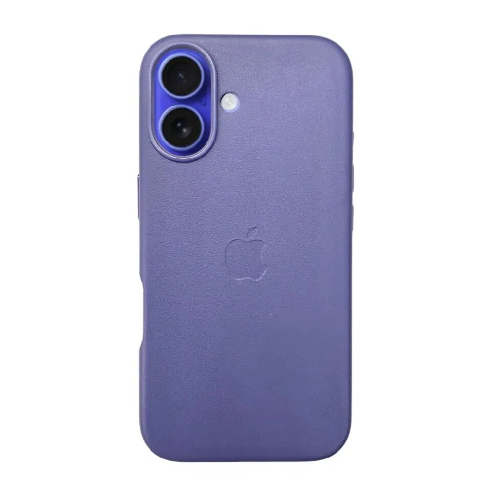 Накладка Leather Case MagSafe для iPhone 15 Pro