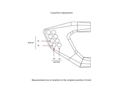 DSTR3 BONAMICI ADJUSTABLE REARSETS (SF V2)