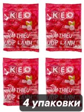 Конфеты леденцовые Oishi KEO со вкусом личи 85 г x 4 шт
