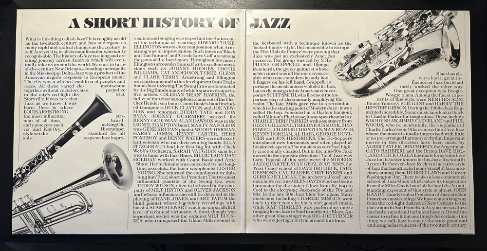 Сборник Duke Ellington - Johnny Hodges - Cootie Williams - Cat Anderson - Charlie Parker Quintet - Dizzy Gillespie Big Band - Jazz Giants (Италия) 2LP