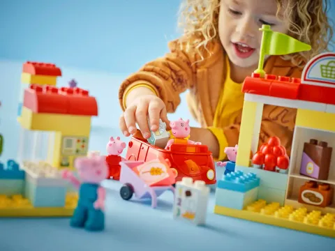 Конструктор LEGO Duplo 10434 Peppa Pig: супермаркет