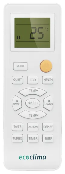 Настенная сплит-система Ecoclima ECW/I-09GC + EC/I-09GC, белый