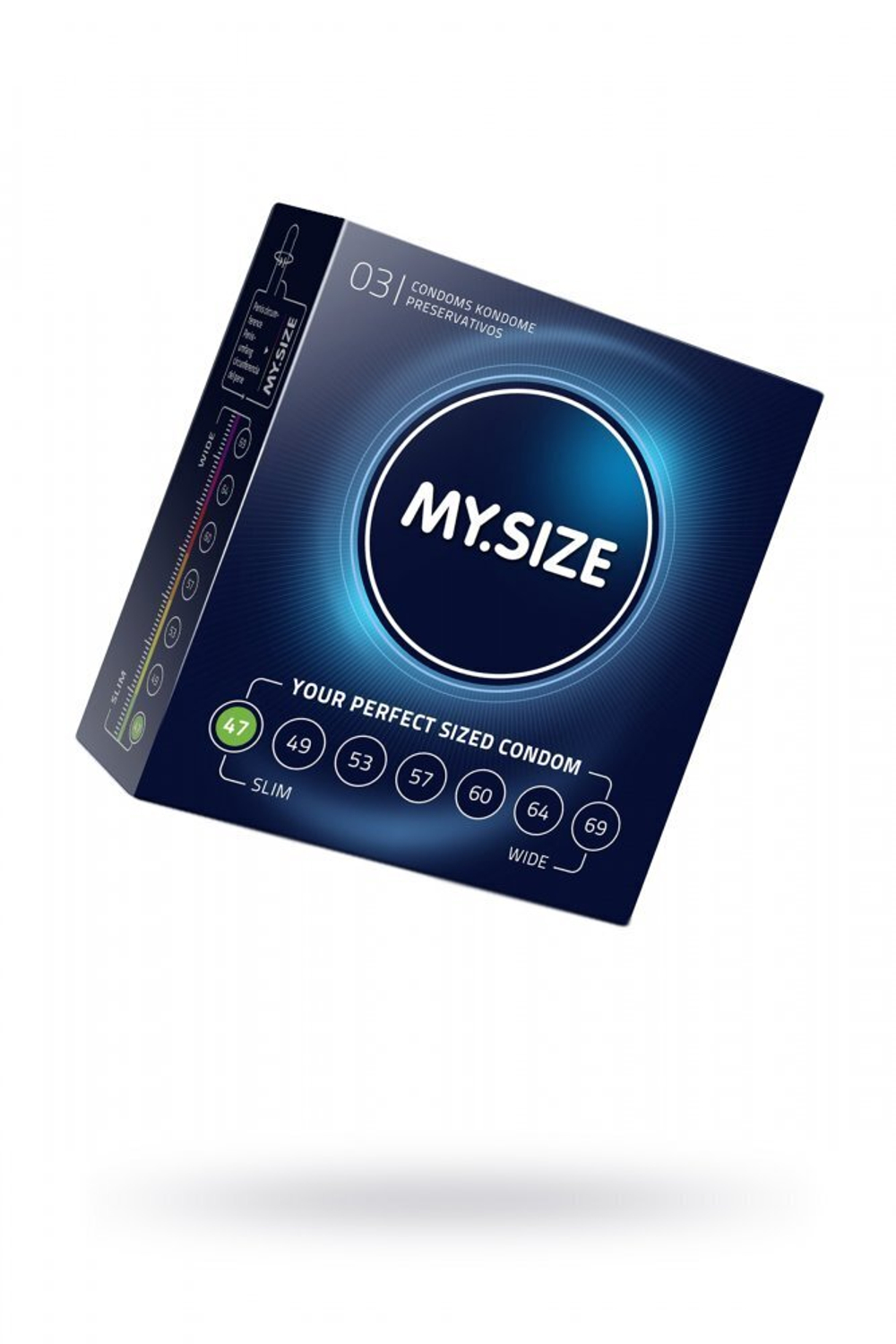 Презервативы MY.SIZE № 3 размер 47 ширина 4,7 см