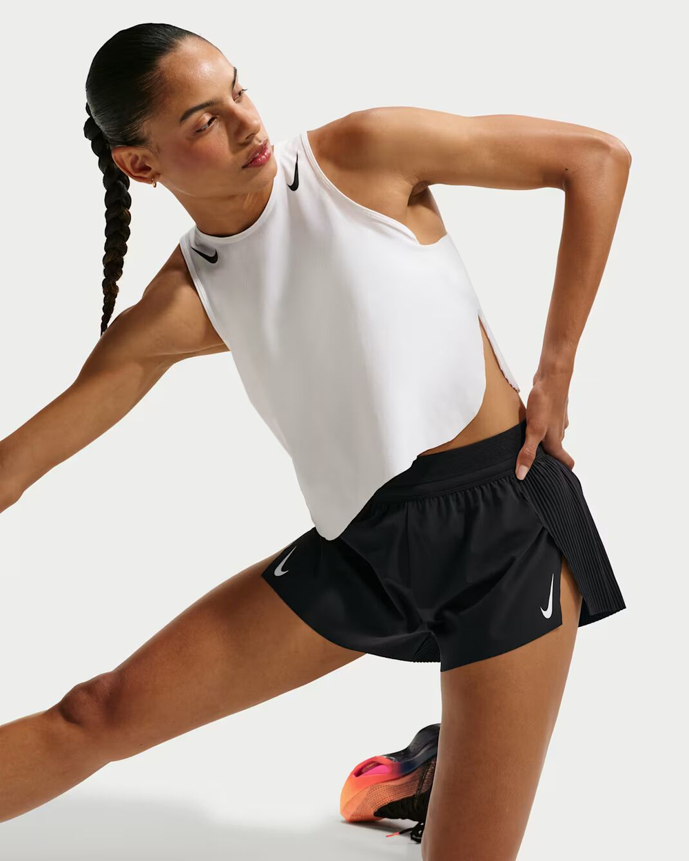 Nike AeroSwift Женские шорты для бега с подкладкой Dri-FIT ADV, стандартная посадка, длина 8 см - NIKE