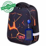 Ранец BRAUBERG FIT, 2 отделения, "Keep out", 38х27х14 см, 270617
