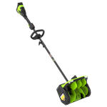 Аккумуляторная снегоуборочная лопата Greenworks GD40SS2 Арт. 2603107UH, 40V, 30 см, с регулируемым направлением выброса, бесщеточный, с 1хАКБ 8 Ач и ЗУ
