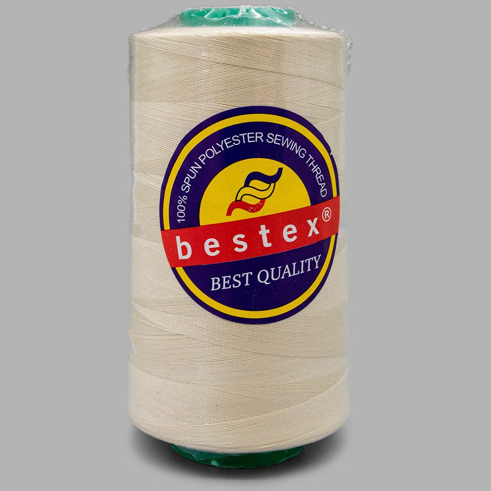 Нитки универсальные Bestex 50/2, 4570 м (5000 ярд) / 1 кат., 201 льняной