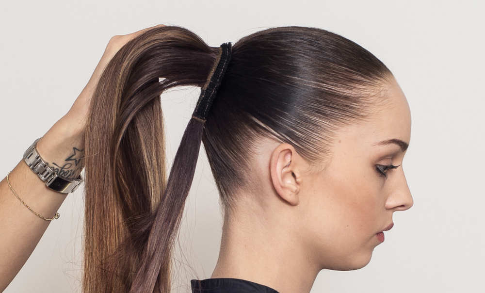 Balmain Hair Couture DUBAI Хвост из искусственных волос 55 см