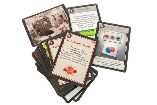 Настольная игра КвестМастер: Тайна Доктора Тайма