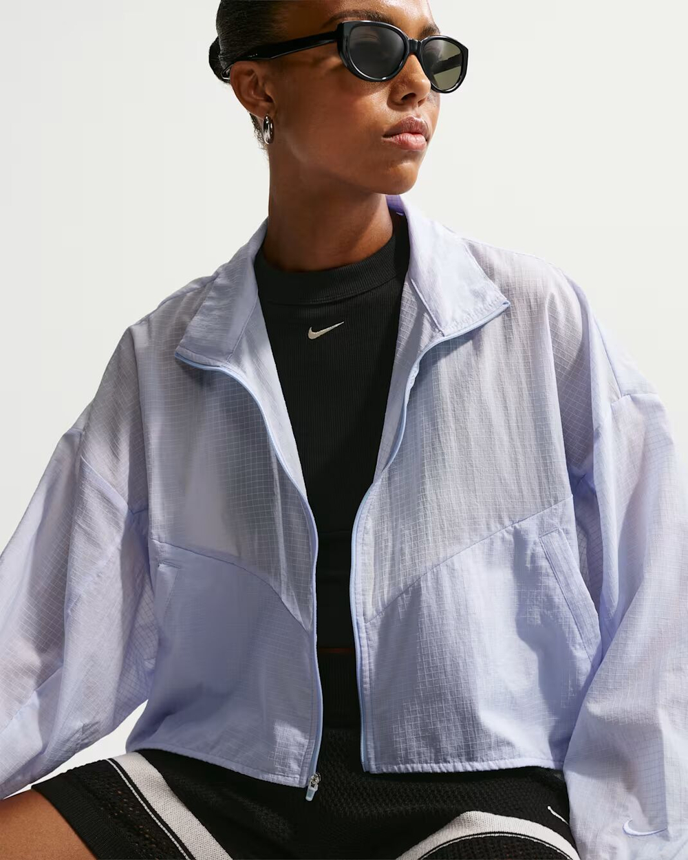 Nike Sportswear Женская куртка оверсайз из легкого рипстопа - NIKE