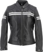 Blouson Chica Cuir Buffalo / Женская / Черный