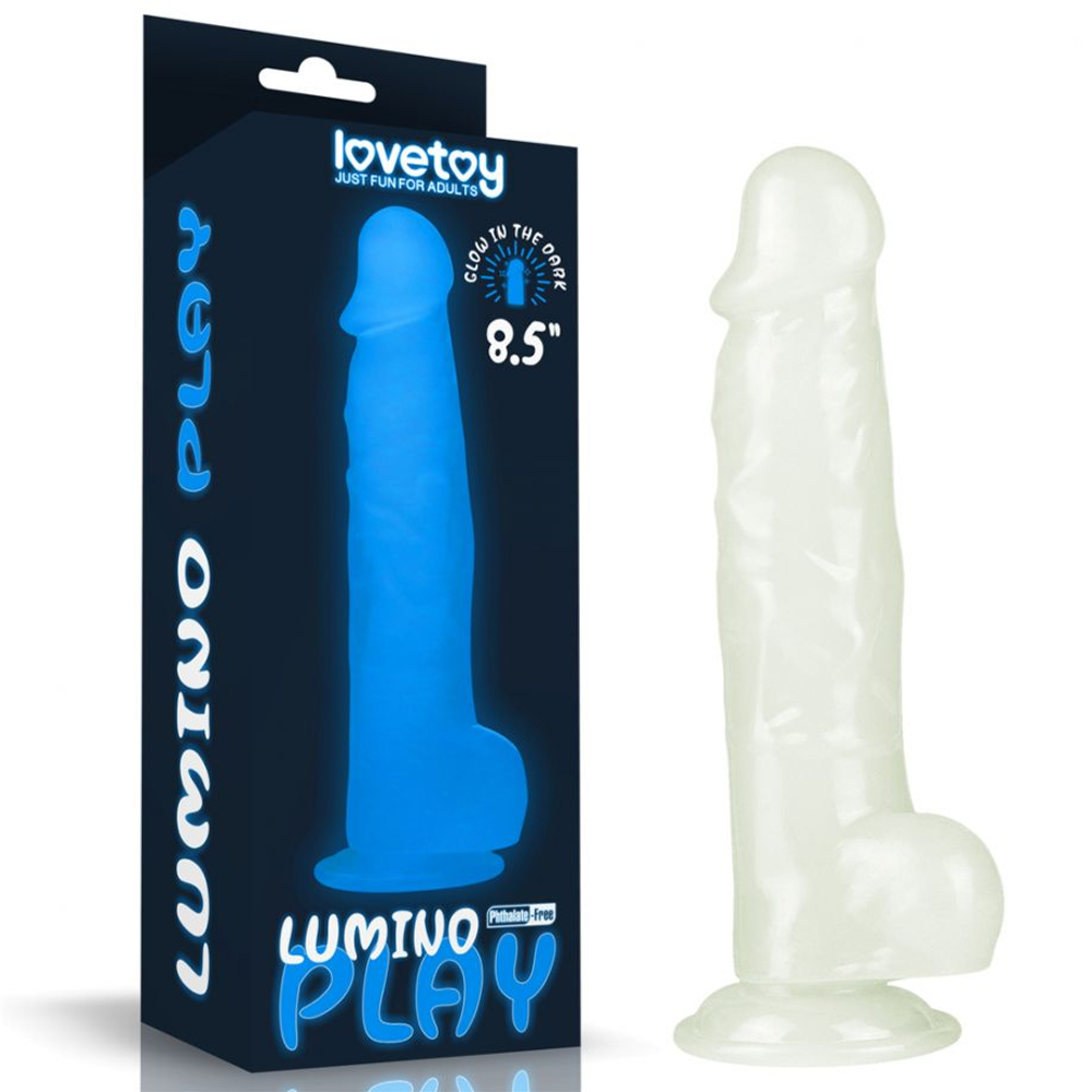 Фаллоимитатор "8.5 Lumino Play" светящийся в темноте