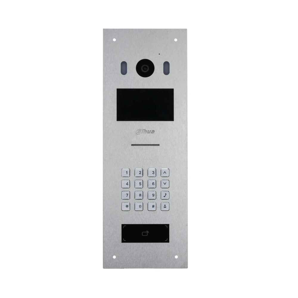 DHI-VTO6521K-S2-EA Многоабонентская IP вызывная панель c механической клавиатурой, адаптированная для работы с модулем сопряжения DHI-VTNC130AC