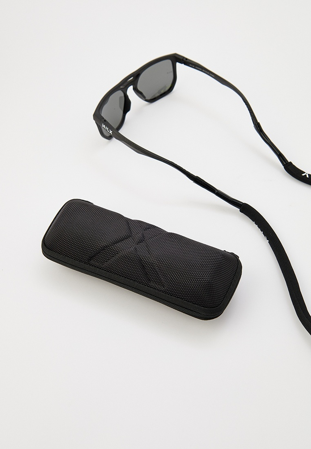 Спортивные очки HILX Carnage / Matt Solid Carbon / Black Polarized Lens
