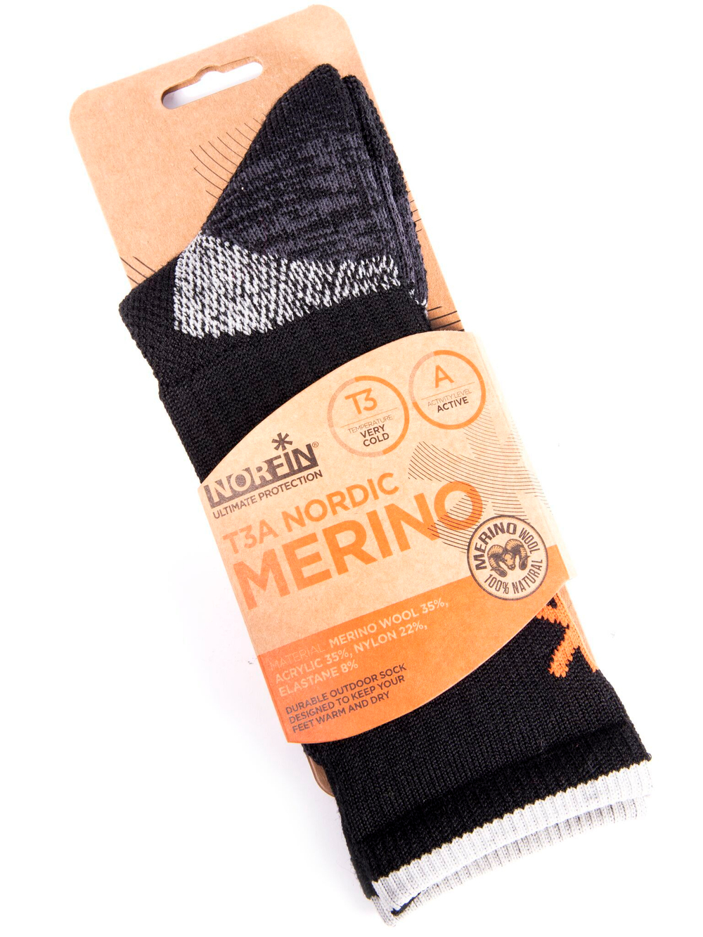 Носки Norfin T3A NORDIC MERINO р.(39-41) M