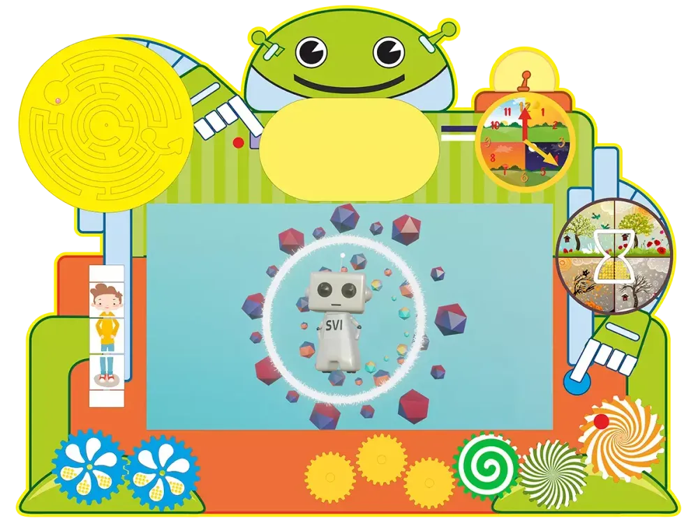 Интерактивный логопедический комплекс Service.Interactive "Робот" (2-9 лет) Интерактивный логопедический комплекс Service.Interactive "Робот" (2-9 лет)