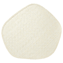 IKEA PADDFISK  (ИКЕА ПАДДФИСК)  -  Подставка, пальмовый лист ручной работы, 37x35 см
