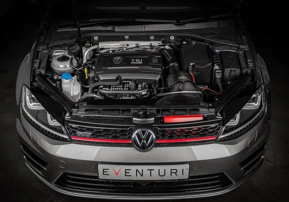 Система холодного впуска Eventuri VW/Audi Golf GTI/R A3/S3 1.8/2.0T Gen 3 MQB Intake System - Full Black Carbon