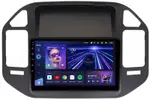 Магнитола для Mitsubishi Pajero 3, Montero 3 1999-2006 (рамка черная) - Teyes CC3 Android 10, Быстрая, CarPlay, SIM-слот