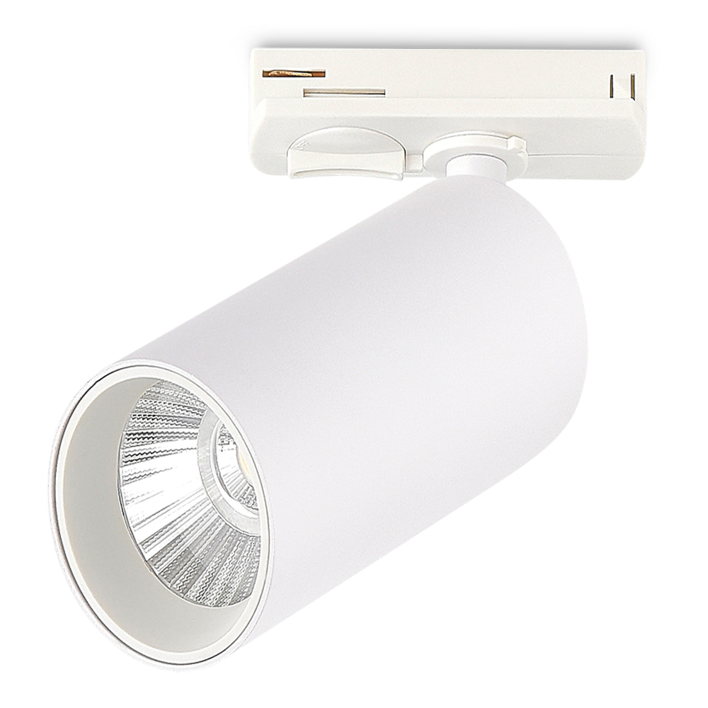 ST382.546.10.TRIAC Св-к трек. Белый LED 1*10W 4000K 900Lm Ra>90 36 IP20 D55xH125 220V